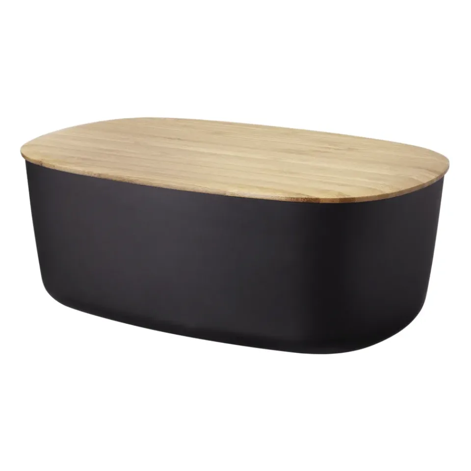 Bread Bins^RIG-TIG BOX-IT bread box 22,5x34,5 cm, Black