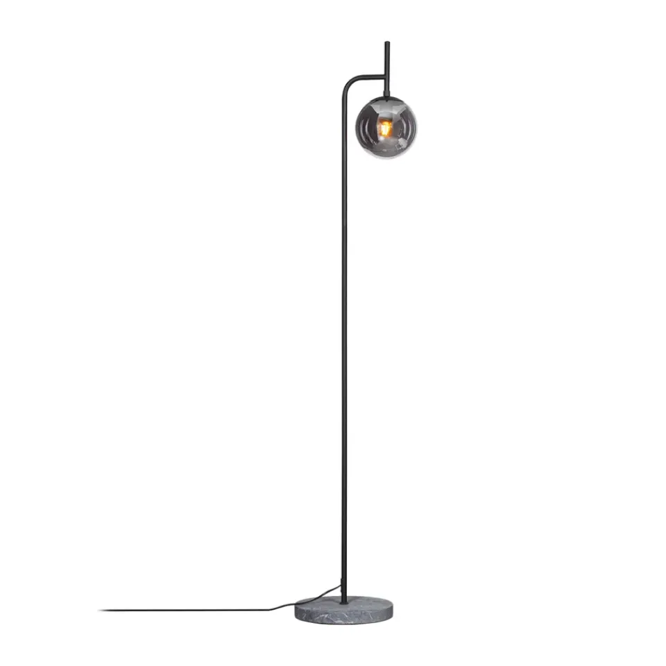 Sale By Rydéns Boyle floor lamp 163.5 cm, Smoky Gray Grey