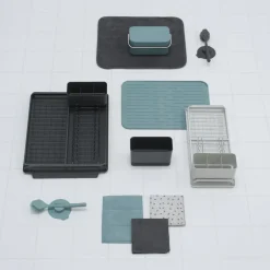 New Brabantia dish rack compact, light Grey