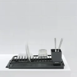 Dish Drainers^Brabantia dish rack, dark Grey
