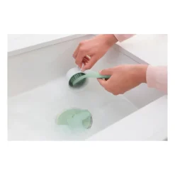 Sale Brabantia dishbrush with suction cup, Jade Green