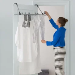 Other Washing & Cleaning Accessories^Brabantia drying post for door, metallic Grey