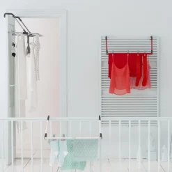 Other Washing & Cleaning Accessories^Brabantia drying post for door, ivory White