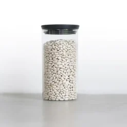 New Brabantia glass jar, 1,1 l Transparent