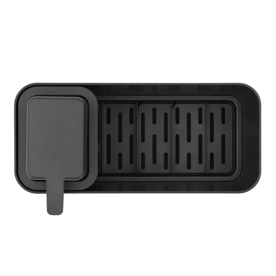 Brabantia kitchen sink organizer with soap dispenser, dark Grey