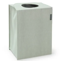 Laundry Baskets^Brabantia laundry bag fabric rectangular 55 liters, green Grey