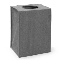 Online Brabantia laundry bag fabric rectangular 55 liters, dark Grey
