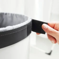 Laundry Baskets^Brabantia laundry bag to laundry bin, 35 l Grey