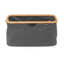 New Brabantia laundry basket foldable 40 L, Pepper Black