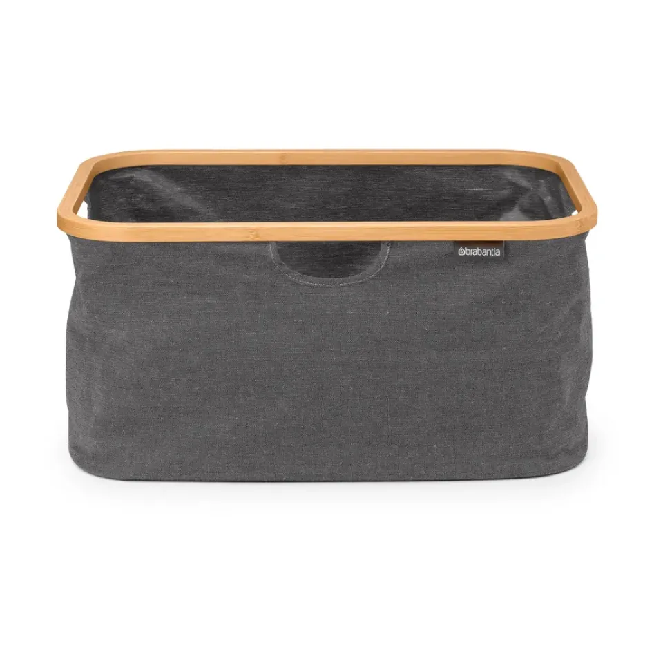 New Brabantia laundry basket foldable 40 L, Pepper Black