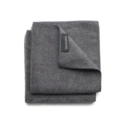 Dishcloths & Brushes^Brabantia microfiber cloth 2-pack, dark Grey