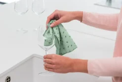 Dishcloths & Brushes^Brabantia microfiber cloth 2-pack, Jade Green