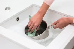 Dishcloths & Brushes^Brabantia microfiber cloth 2-pack, Jade Green