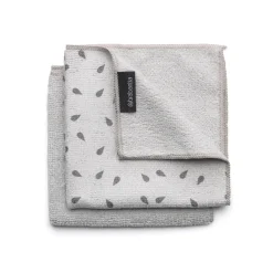 Dishcloths & Brushes^Brabantia microfiber cloth 2-pack, light Grey