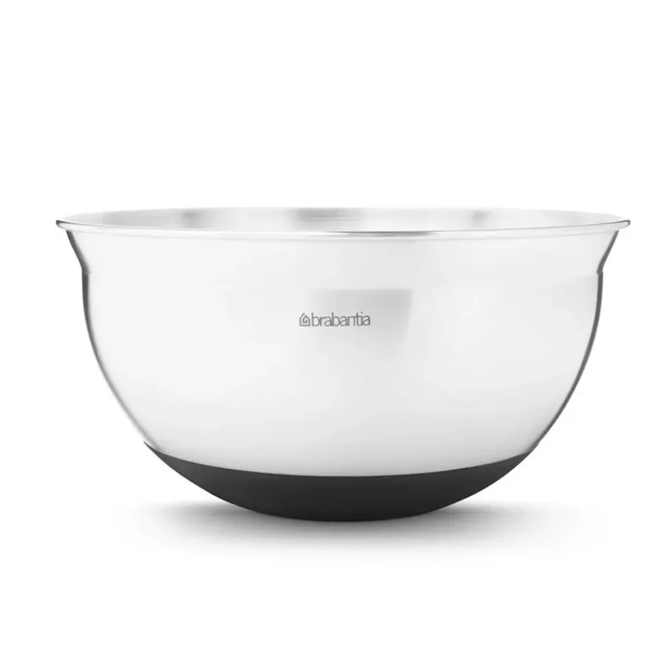 Clearance Brabantia mixing bowl, black 1.6 l Silver-colouredBlack