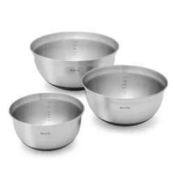 Mixing Bowls^Brabantia mixing bowl 3-pack, 3-pack Silver-coloured
