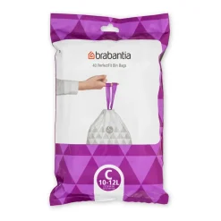 Other Washing & Cleaning Accessories^Brabantia PerfectFit waste bag 40st, 10-12 liter White