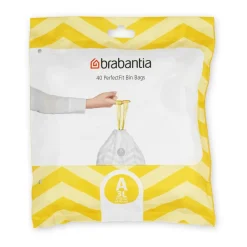Other Washing & Cleaning Accessories^Brabantia PerfectFit waste bag 40st, 3 liter White