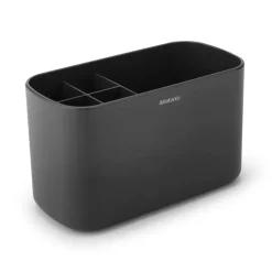 Toothbrush Holders^Brabantia ReNew sink organizer, dark Grey