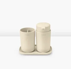 New Brabantia ReNew sink organizer 3 pieces, Soft Beige