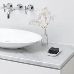 Soap Dispensers & Dishes^Brabantia ReNew soap dish, White