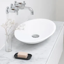 Soap Dispensers & Dishes^Brabantia ReNew soap dish, dark Grey
