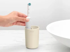 Toothbrush Holders^Brabantia ReNew toothbrush holder, Soft Beige