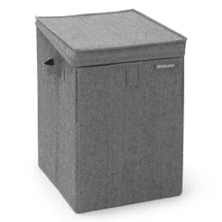 Laundry Baskets^Brabantia stackable laundry basket 35 l., dark Grey