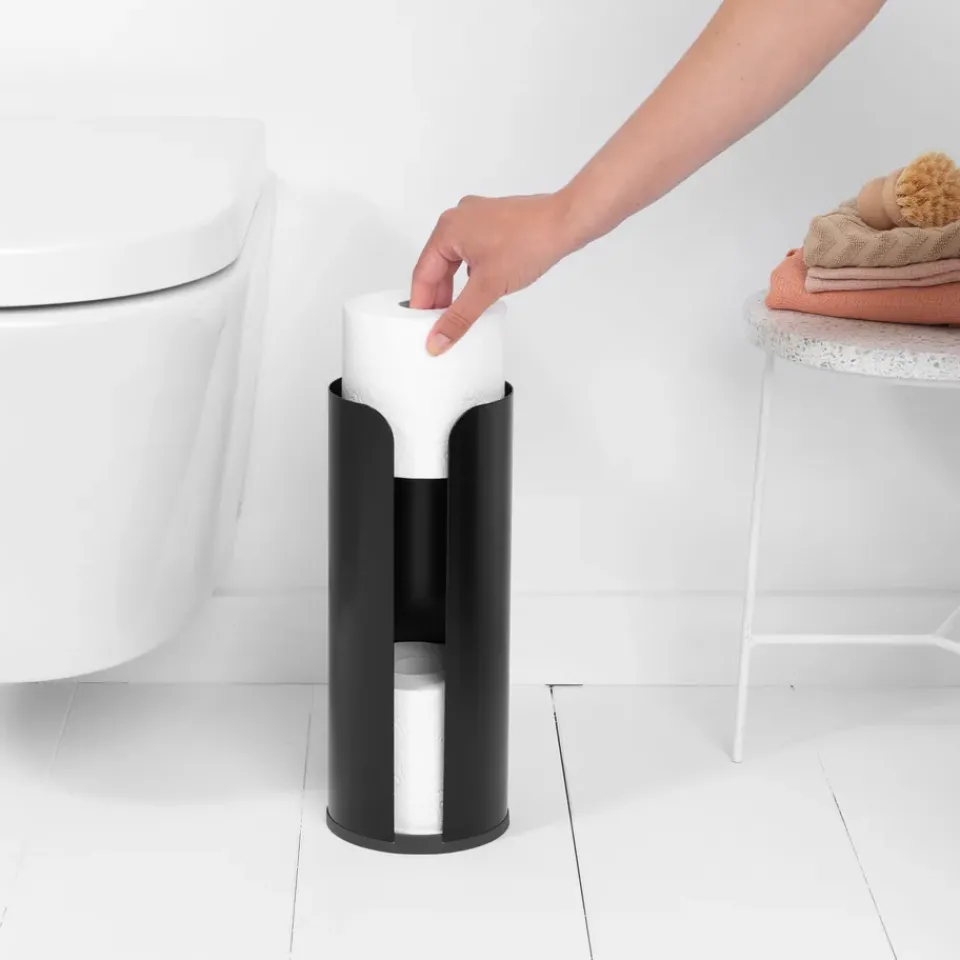 Best Brabantia toilet paper holder 3 rolls, matte Black