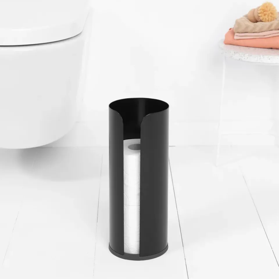 Best Brabantia toilet paper holder 3 rolls, matte Black