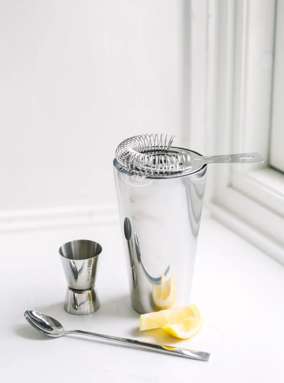 Wine & Barware^Dorre Braddon measuring glass 4 cl, Stainless steel Silver-coloured