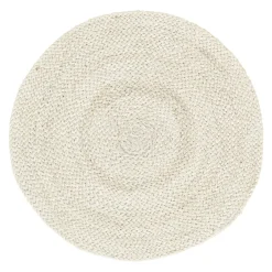 Placemats^Dixie Braided placemat Ø38 cm, ivory Beige
