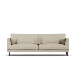 Sofas^1898 Bredhult sofa, Bern 0341-black steel, 3-seater Beige