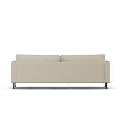Sofas^1898 Bredhult sofa, Bern 0341-black steel, 3-seater Beige