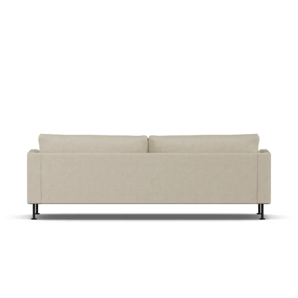 Sofas^1898 Bredhult sofa, Bern 0341-black steel, 3-seater Beige