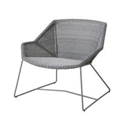 Sale Cane-line Breeze lounge armchair weave, Light Grey