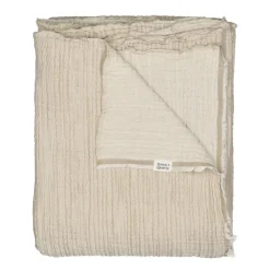 Sale Scandi Living Breeze throw 260x260cm, Beige