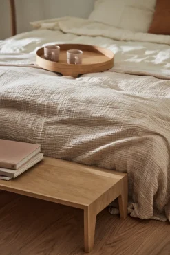 Sale Scandi Living Breeze throw 260x260cm, Beige