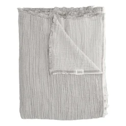 Clearance Scandi Living Breeze throw 260x260cm, Grey
