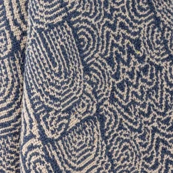 Outlet Bloomingville Bresso throw 130x160 cm, Blue