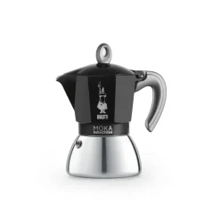 Coffee Machines^Bialetti Brewer MokaInduction 6 cups, 28 cl BlackSilver-coloured