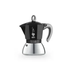 Coffee Machines^Bialetti Brewer MokaInduction 4 cups, 15 cl BlackSilver-coloured