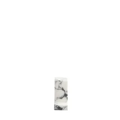 Candle Holders^101 Copenhagen Brick high candle holder 10.5x12.5 cm, Calacatta White