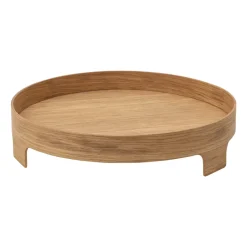 Online Design House Stockholm Bridge tray, Oak, Ø42 cm Brown