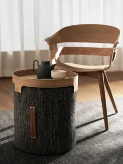 Online Design House Stockholm Bridge tray, Oak, Ø42 cm Brown
