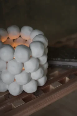 Tea Light Holders, Lanterns & Candle Dishes^DBKD Bright candleholder Ø17 cm, White