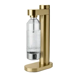 Soda Makers^Stelton Brus carbonator, Brushed Brass Gold-coloured