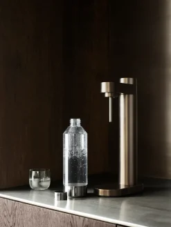 Soda Makers^Stelton Brus carbonator, Dark metallic Brown