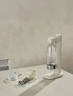 Soda Makers^Stelton Brus carbonator, Soft sand Beige