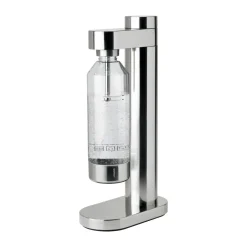 Soda Makers^Stelton Brus carbonator, Steel Silver-coloured